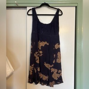 Raya Sun Navy Embroidered Dress